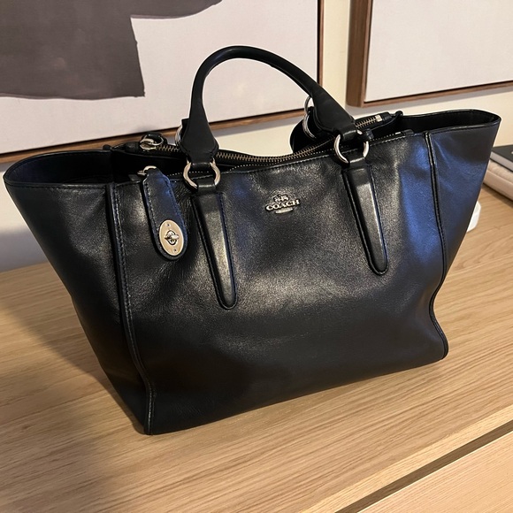 Leather Coach Bag - Picture 4 of 8